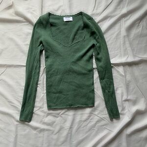 Old Navy Sage Green Knit Top